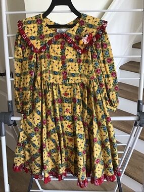Vintage Mousefeathers toddler dress 100% cotton